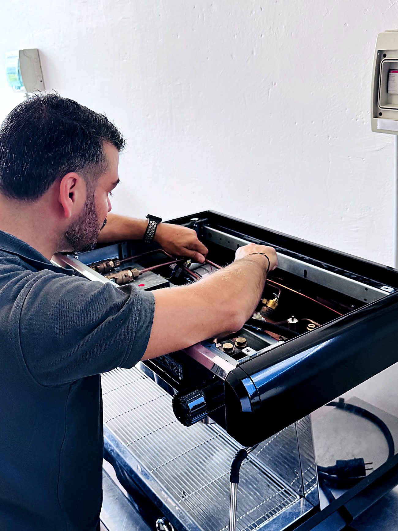 Technicien ASSETCO en intervention